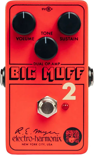 Electro-Harmonix Big Muff Pi 2 Πετάλι Footswitch Distortion / Fuzz / Sustain / Volume