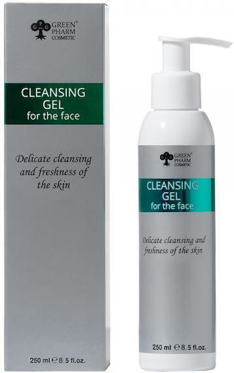 Green Pharm Cosmetic Cleansing Gel for Facial Cleansers with Moisturizing Action 250ml