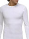 Men's Long Sleeve Undershirt White