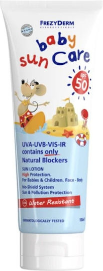 Frezyderm Baby Sun Care SPF50 Waterproof Infant Sunscreen Emulsion for Face & Body 100ml