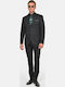 Winter Men's Suit with Vest Regular Fit Black