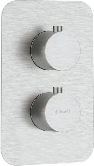 Deante Built-In Mixer & Mouthpiece Set for Shower Gray 5907650832331
