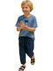 Kids Dark Blue Trouser