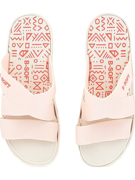 Slides in Beige Colour 220/8498-2_BEIGE