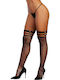 Dreamgirl Sexy Black Socks