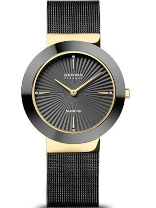 Bering Time Women's Watch 35mm Battery with Met...
