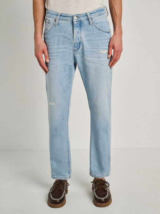 Herren Jeanshose mit Regulär Anwendung Hellblau