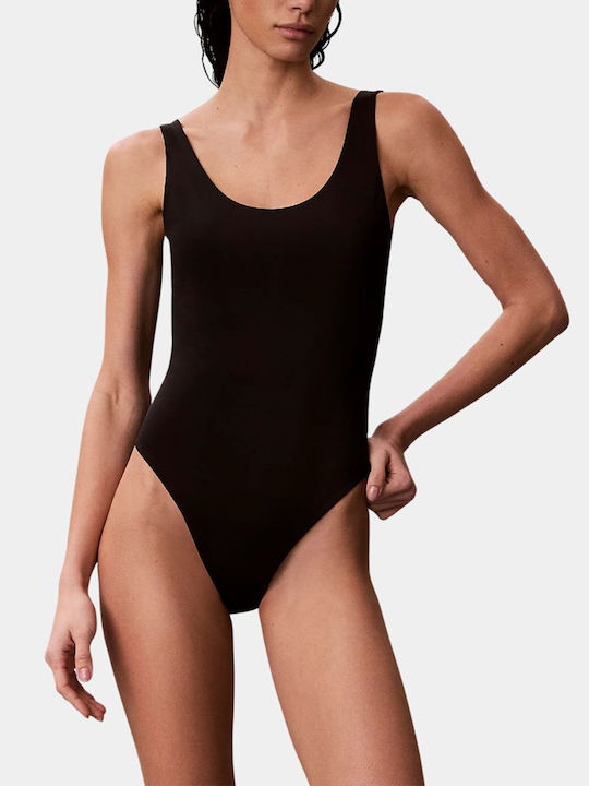 Calvin Klein Ολόσωμο Μαγιό Black