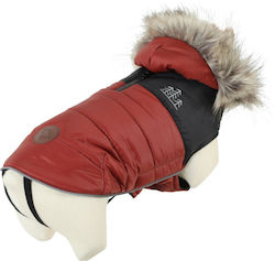 Zolux Down Jacket Dog New Mountain Size 50 Brick Red