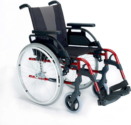 Sunrise Medical Breezy Style Standard 24″ Инвалидна Количка style24-383-403 Червена