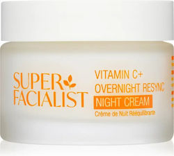 Super Facialist Vitamin C+ Overnight Resync Cremă de Noapte Regeneratoare 50ml