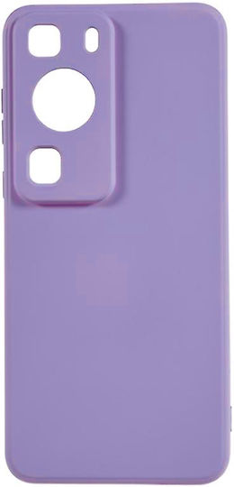 Back Cover Σιλικόνης Λιλά (Huawei P60 Pro)