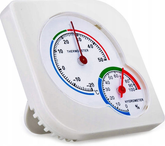 Verk Group Analoges Innenraumthermometer & Hygrometer für Verwendung in Innen- und Außenbereichen
