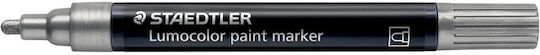 Staedtler Ακρυλικός Μαρκαδόρος Ασημί 2.4mm