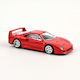 Norev Metal Car Model Scale 1:43 Ferrari F40 1987 Red Jet-Car