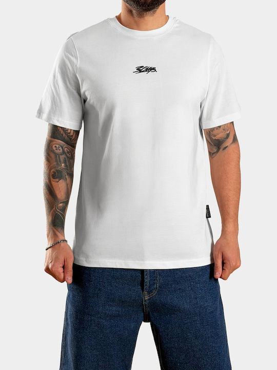 3Guys T-shirt Λευκό