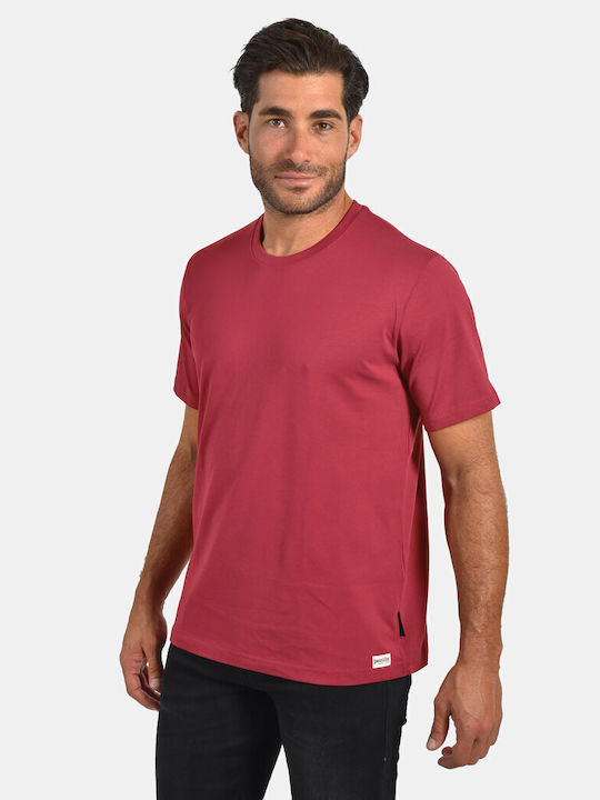 American Stars T-shirt Μπορντο