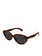 Ysl Unisex Sonnenbrillen mit Grau Horn umrandetem Rahmen und Grau Farbe Fassung SL 859 003