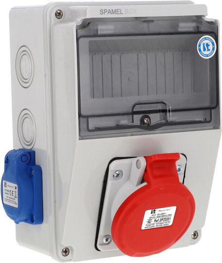 Разпределител 5x16A 2x3x16A Ina=32A Ip54 Sb-074605-s0050-54