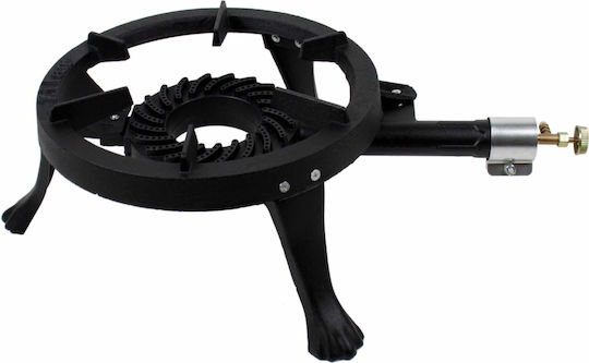 Round Burner Cast Iron Fire Pit Diameter 33cm Zln 4252