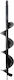 Soil Auger Bit Ddt 100x800mm