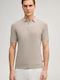 Vanceo Polo Μπλούζα Open Brown