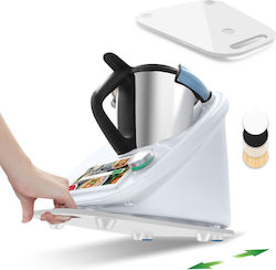 Sliding Board Thermomix Tm6 Tm5 Acrylic White Base Kitchen Robot