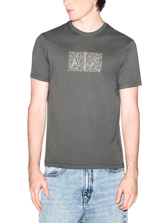 T-shirt Εκρου- Χακι