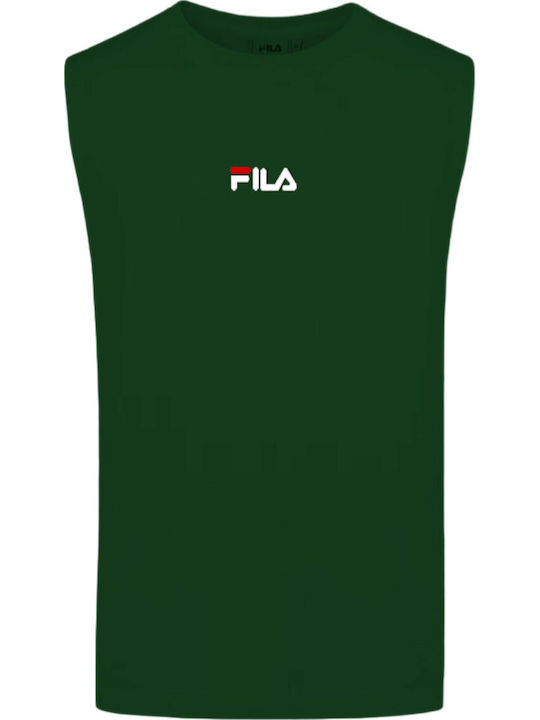 FILA Small Logo Αθλητική Μπλούζα Posygrn