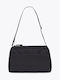Fabric Women's Shoulder Bag Black