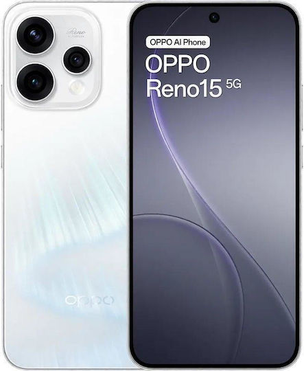 Oppo Reno15 5G Dual SIM (8/512GB) Alb Aurora