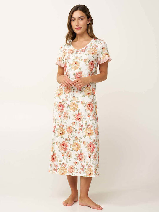 Vamp Summer Women's Nightgown Floral