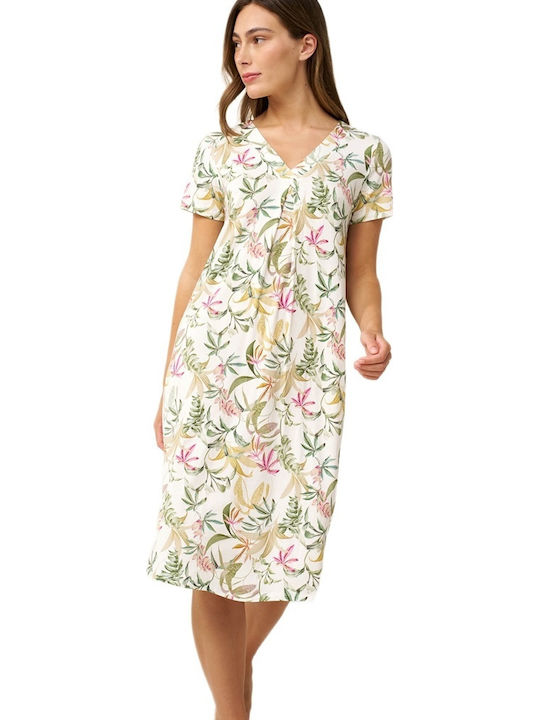 Vamp Summer Women's Nightgown Green Loden