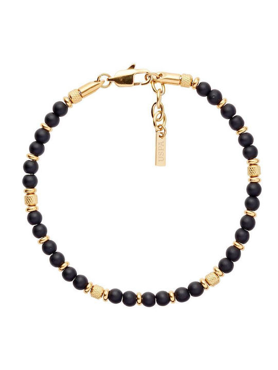 U.S. Polo Assn. Men's Chain Bracelet Made of Stainless Steel 23cm