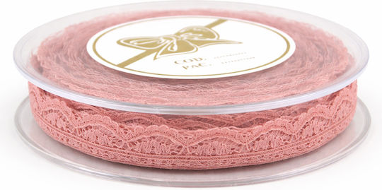 Lace Ribbon 1.3cm Rotten Apple 18m
