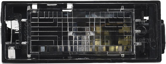 Einparts Left License Plate Lights 12V Universal Fiat Talento Ford Express Mercedes-Benz Citan Nissan Interstar NV400 Opel Movano Renault Clio Kadjar Kangoo Laguna Master Megane Twingo Chevrolet Express Dacia Logan Logan MCV Logan Pick-Up Sandero