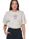 Damen T-shirt Weiß