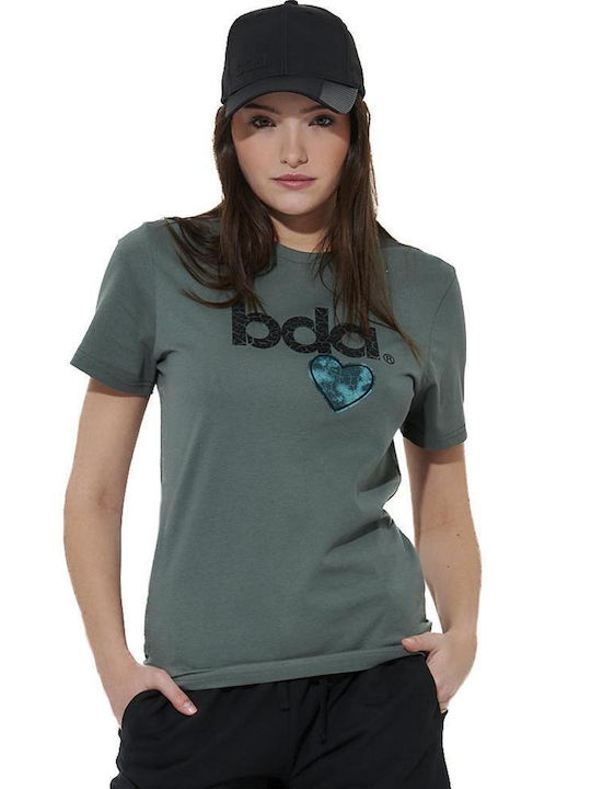 Body Action Γυναικείο T-shirt Balsam Green