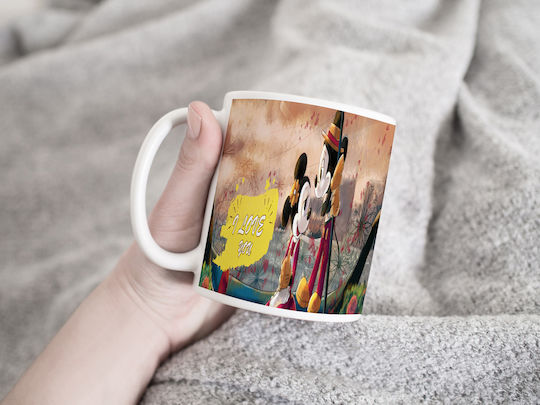 Digital Place I Love You Tasse Keramik Weiße 330ml