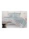 Guy Laroche Passport Bettlaken Set für Einzelbett 170x200cm Grün (3 Stück)