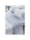 Guy Laroche Pinstripe Σετ Σεντόνια Ημίδιπλα 180x265εκ. 3 (3τμχ)