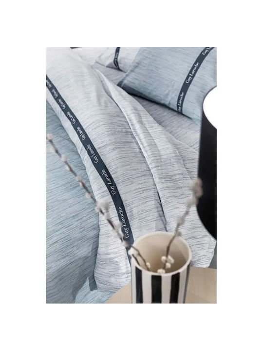 Guy Laroche Avene Set Bed Sheets Super Double With Rubber Hugger 170x200+32cm 4 Pieces