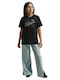 Παιδικό T-shirt Μαύρο Sportswear Club