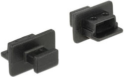 Delock Staubschutzabdeckung Usb 2.0 Typ Mini-b Weiblich Griff 10 Stück Schwarz 64011