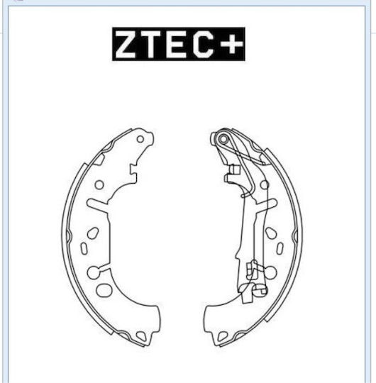 Brake Shoe Op.f Grpun.8+16v Cor.d 228.6x40 Bse682 Gf0146 Matec