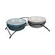 Trixie Ceramic Food and Water Bowl for Dog and Cat 600ml 15cm 2 Pieces