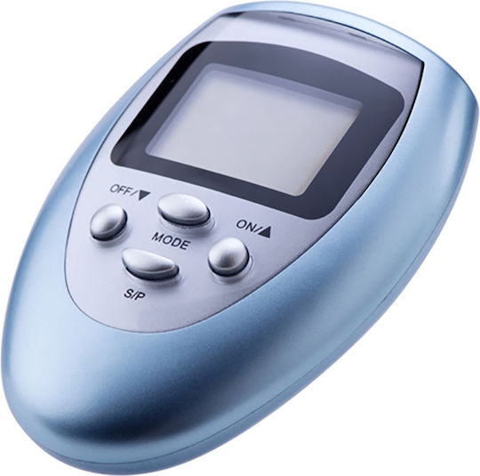 Avizar Pocket Mini Electrostimulator 4 Electrodes 8 Modes Compact Blue