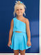 Kids Set with Shorts Summer 2pcs Turquoise