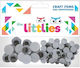 Gucker Handarbeit Littlies Runde Bewegliche 8x20mm-12x15mm-28x12mm 48 Stück