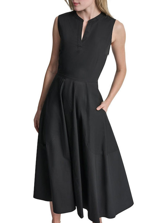 DKNY Rochie De Seară De Vară Neagră